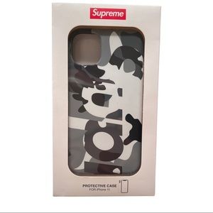 Supreme Protective Case iPhone 11 Snow Camo NEW